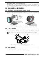 Preview for 4 page of Cineversum Static Cinemascope Lens Kit Assembly Manual