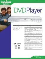 cineVision DVP650 Specification Sheet preview