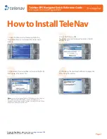 Предварительный просмотр 1 страницы Cingular 8125 Quick Reference Manual