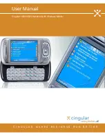 Cingular 8500 User Manual preview