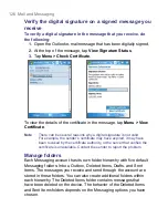 Preview for 126 page of Cingular 8500 User Manual