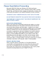 Preview for 2 page of Cingular WIZA100 User Manual