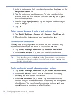 Preview for 68 page of Cingular WIZA100 User Manual