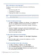 Preview for 70 page of Cingular WIZA100 User Manual