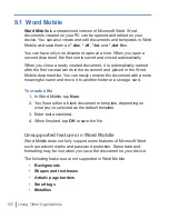 Preview for 152 page of Cingular WIZA100 User Manual