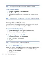 Preview for 160 page of Cingular WIZA100 User Manual