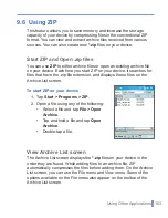 Preview for 163 page of Cingular WIZA100 User Manual