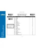 Preview for 20 page of Cino FuzzyScan A670 Series Programming Manual