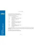 Preview for 69 page of Cino FuzzyScan A670 Series Programming Manual