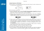 Предварительный просмотр 12 страницы Cino FuzzyScan F600BT Series Reference Manual