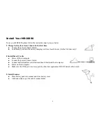 Предварительный просмотр 10 страницы Cino Fuzzyscan MBC6890 series Quick Reference Instructions