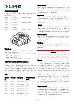 Preview for 7 page of Cipax CPX 23001 Installation Manual