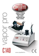 CIPELLETTI vapor pro C140 Operation Manual preview