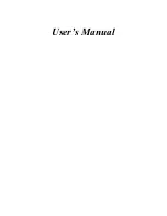 Preview for 1 page of CipherLab 1000 CCD User Manual