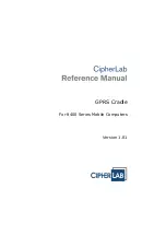 Preview for 1 page of CipherLab 8400 GPRS Cradle Reference Manual