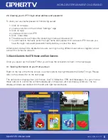 Preview for 10 page of CipherTV STB 3.5A User Manual