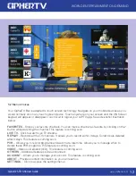 Preview for 14 page of CipherTV STB 3.5A User Manual