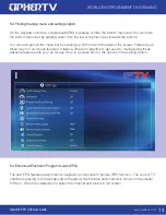 Preview for 15 page of CipherTV STB 3.5A User Manual