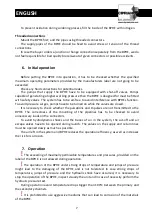 Preview for 8 page of CIPRIANI BRAZED PLATE HEAT EXCHANGERS Mounting And Operation Manual