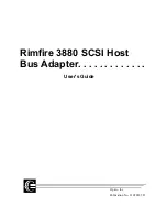 Предварительный просмотр 1 страницы Ciprico Rimfire 3880 User Manual