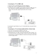 Preview for 11 page of Cirago TV Platinum CMC3000 User Manual