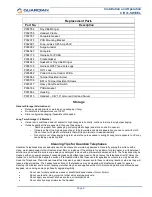 Preview for 8 page of Circa Enterprises Guardian Telecom CIR-41-SWIVEL Installation & Operation Manual