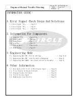 Предварительный просмотр 2 страницы CIRCLE FITNESS M-7 SERIES E TYPE Engineer'S Manual