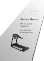 CIRCLE FITNESS M-7 SERIES E TYPE Service Manual preview