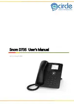 Preview for 1 page of CIRCLE D735 User Manual