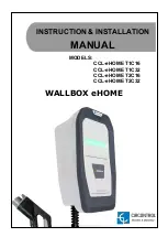 Circontrol CCL-eHOME T1C16 Instruction & Installation Manual предпросмотр