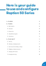 Предварительный просмотр 5 страницы Circontrol Raption 50 Series User Manual