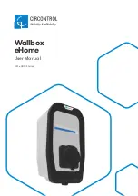 Preview for 1 page of Circontrol Wallbox eHome CCL-eHOME Series User Manual