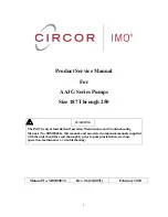 Preview for 1 page of Circor AA3G/NVPKFB187SP000 Product Service Manual