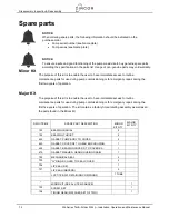 Preview for 74 page of Circor HOUTTUIN 236 Series Original Installation, Operation And Maintenance Manual