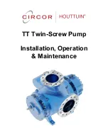 Circor HOUTTUIN TT Twin-Screw Installation, Operation & Maintenance Manual preview