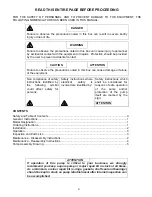 Preview for 2 page of Circor IMO 110 Instruction Manual And Parts List