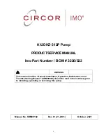 Circor IMO 3220/523 Product Service Manual предпросмотр