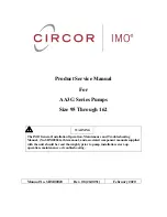 Предварительный просмотр 1 страницы Circor IMO AA3G Series Service Manual