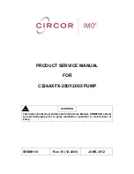 Circor IMO C324AXFX-12005 Product Service Manual preview