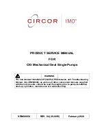 Circor IMO CIG Series Product Service Manual предпросмотр