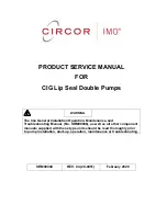 Preview for 1 page of Circor IMO CIG Product Service Manual