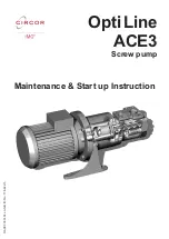 Preview for 1 page of Circor IMO OptiLine ACE3 Manual