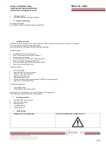 Preview for 5 page of Circor RTK REact 30 Series Installation And Operating Instructions Manual