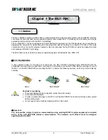 Preview for 3 page of CIRCUIT DESIGN MU-1 RS232C interface kit Operation Manual