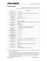 Preview for 4 page of CIRCUIT DESIGN SLR-434M Operation Manual