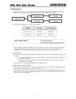 Preview for 5 page of CIRCUIT DESIGN STD-402TR Operation Manual