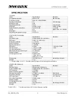 Предварительный просмотр 4 страницы CIRCUIT DESIGN WA-RX-03S Operation Manual