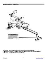 Preview for 4 page of Circuit Fitness AMZ-167RW Assembly & Owners Manual