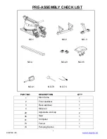 Preview for 5 page of Circuit Fitness AMZ-167RW Assembly & Owners Manual