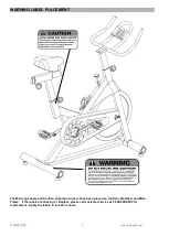 Предварительный просмотр 4 страницы Circuit Fitness AMZ-948BK-BT Assembly & Owners Manual